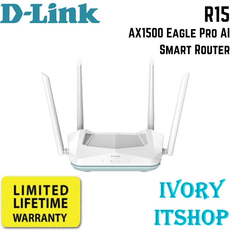 D-Link R15 AX1500 Smart Router