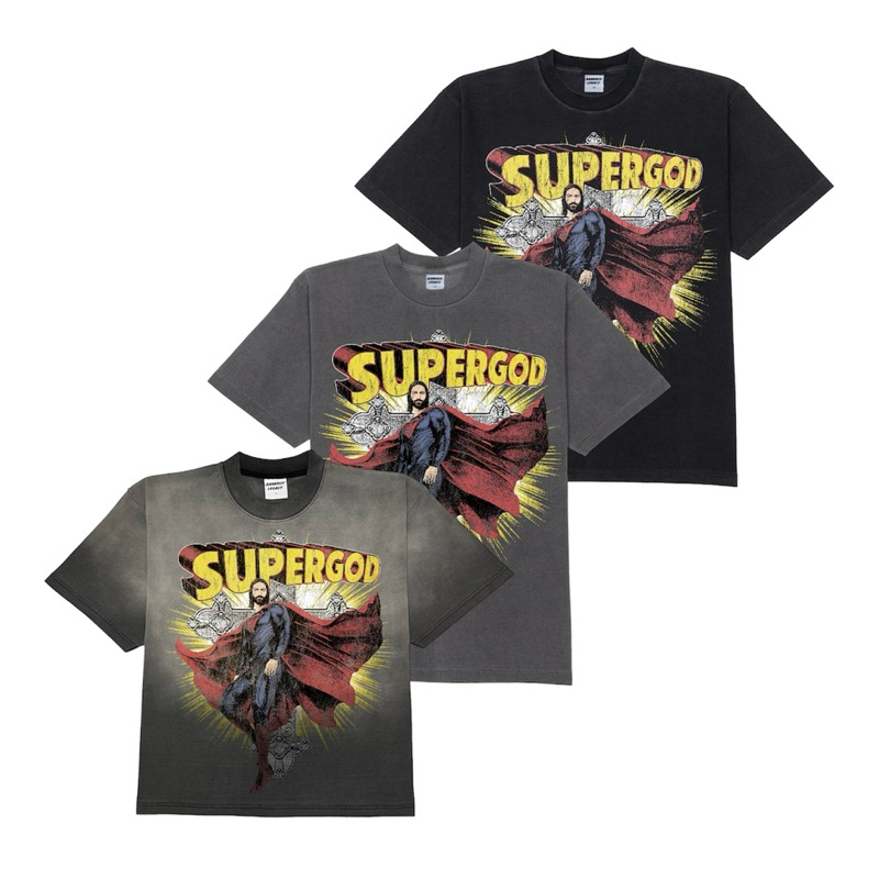 เสื้อยืด[BankboyLegacy] Supergod T-Shirt
