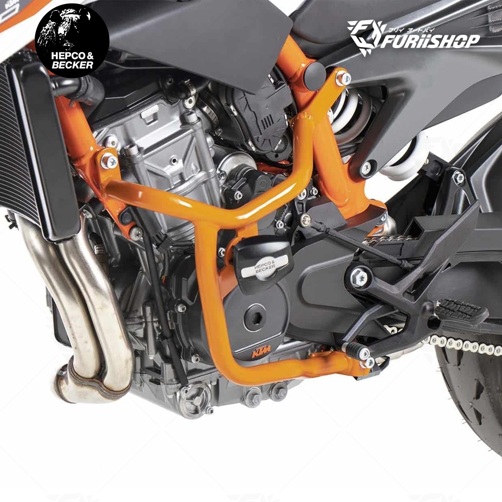 แคชบาร์ HEPCO&BECKER FOR KTM DUKE390 (17) ส้ม