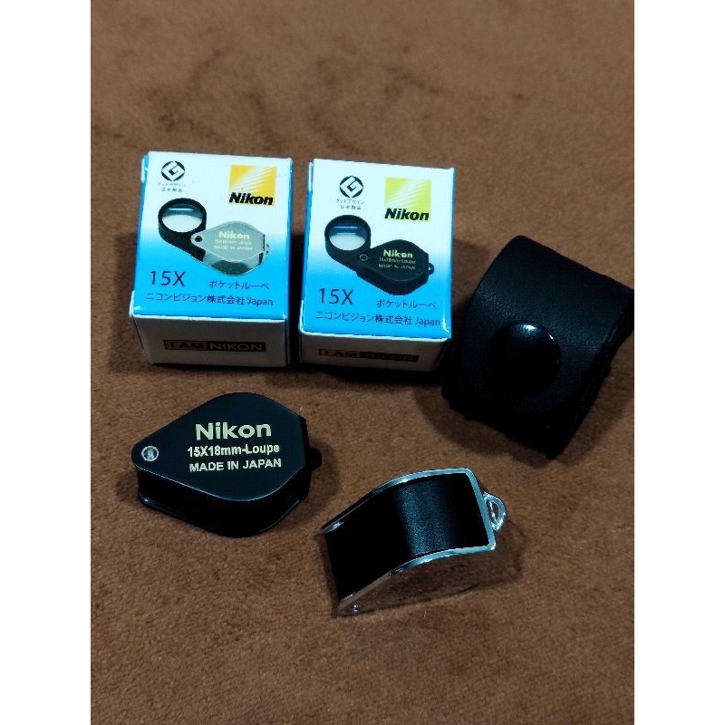 กล้องส่องพระNikon 15x18mm Japan รับประกันแท้ แถมฟรีพระ1องค์ แถมฟรีกระเป๋า1ใบ