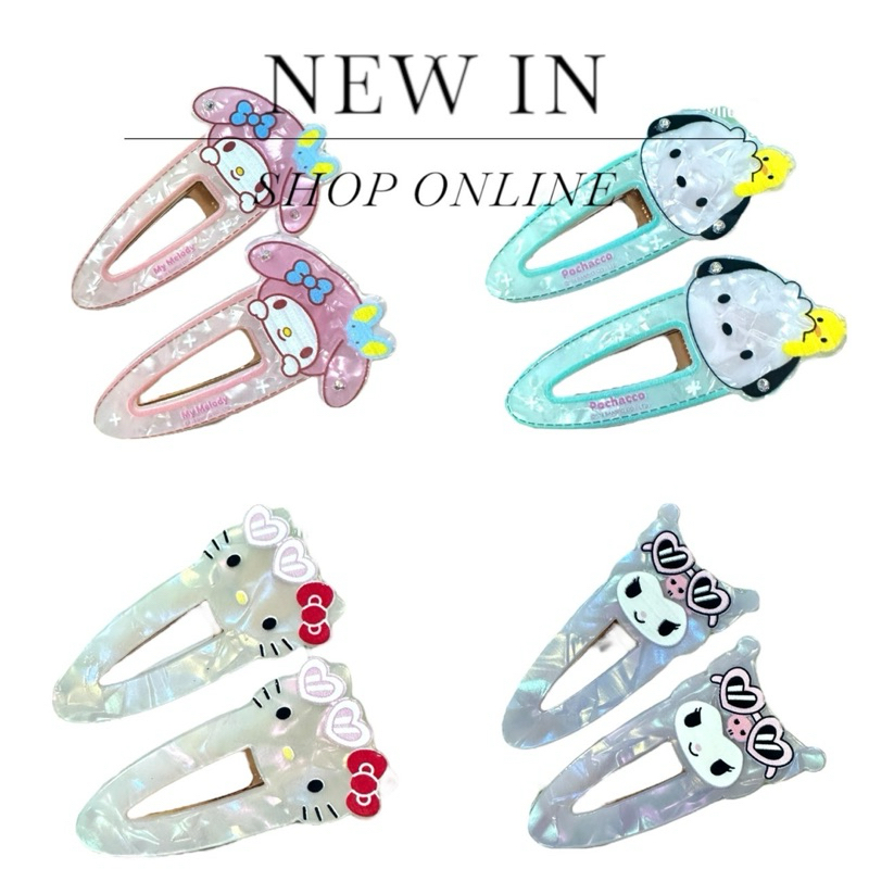 กิ๊บติดผม ลายการ์ตูนน่ารัก Sanrio ตัวหนีบผมหน้าม้า