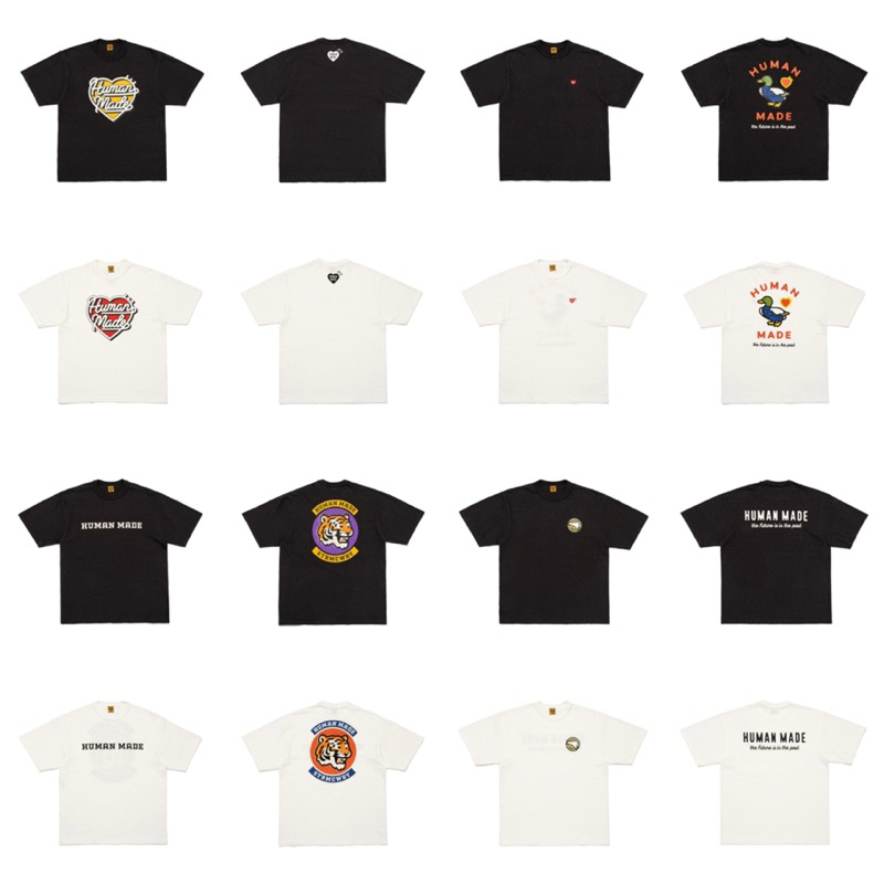 [พร้อมส่ง] เสื้อยืดแขนสั้น HUMAN MADE JAPAN 2024 COLLECTION