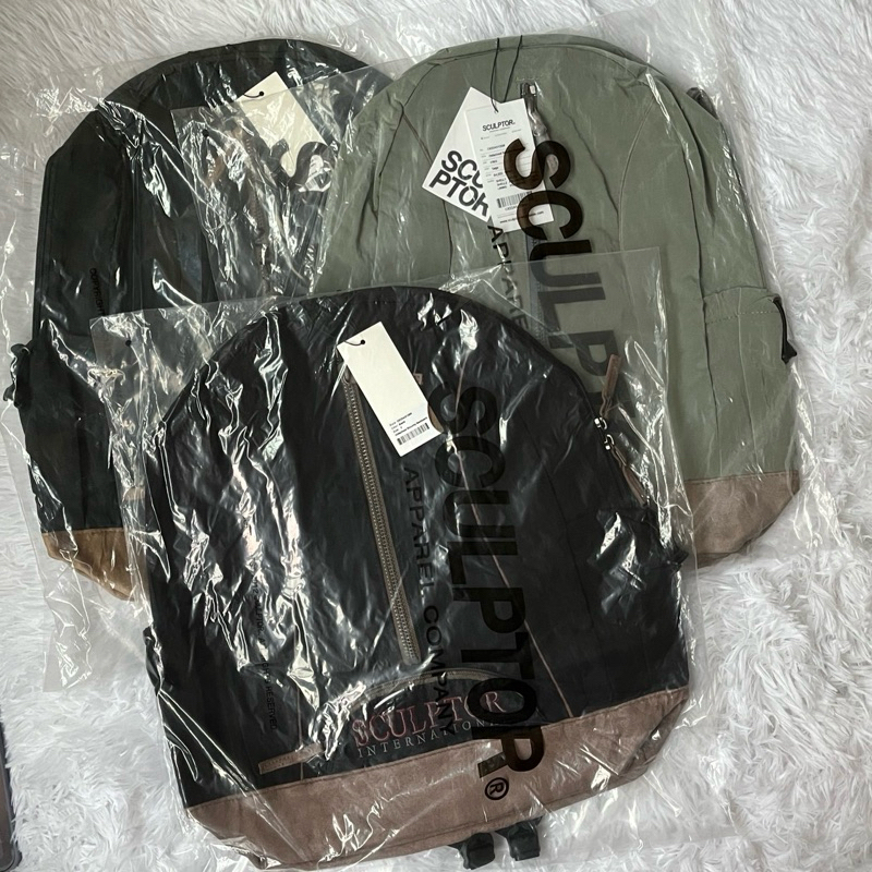 พร้อมส่ง/แท้ SCULPTOR Oldschool Slouchy Backpack เป้ใบใหญ่y2kสุด