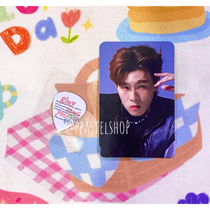 ปิ๊กกีตาร์กร อองรี proxie (แถมการ์ดคอนเสิร์ตคิมกัน)