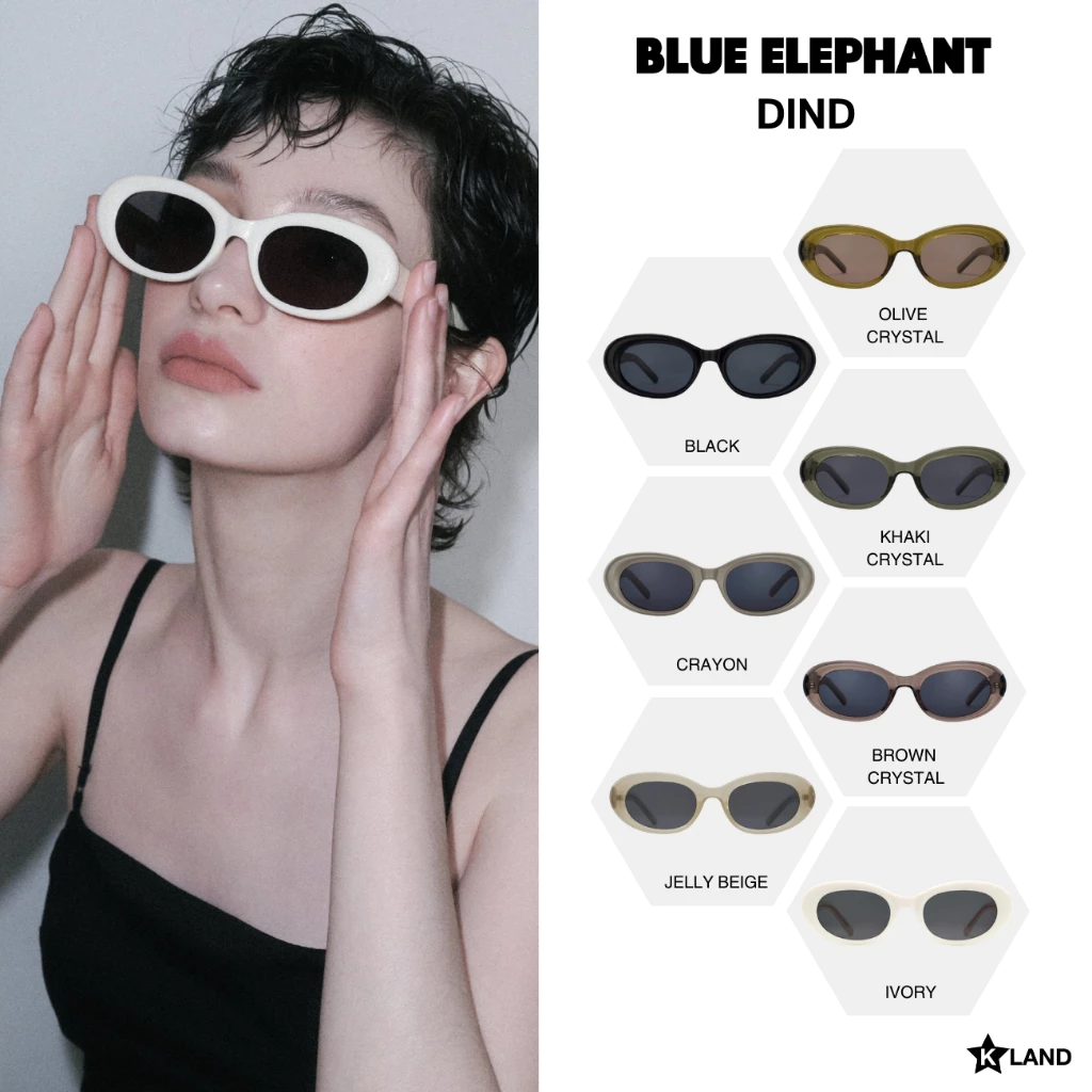 [Clearance สินค้าตัวโชว์] BLUE ELEPHANTแว่นตา รุ่น DIND แว่นกันแดด (BLU23SU0012U)