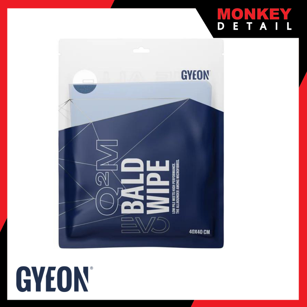 (E-tax E-Receipt) GYEON Q²M BALD WIPE MICROBER 40x40 CM ผ้าไมโครไฟเบอร์ ผ้าเช็ดรถ