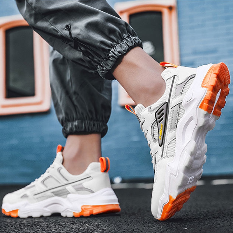 Leyoo รองเท้าผ้าใบแฟชั่นสุดฮิต ใส่ทำงานก็ได้ใส่เที่ยวก็ปัง น้ำหนักเบาระบายอากาศได้ดี คุ้มค่าคุ้มราคาแบบนี้ของมันต้องมีแล - รูปที่ 4