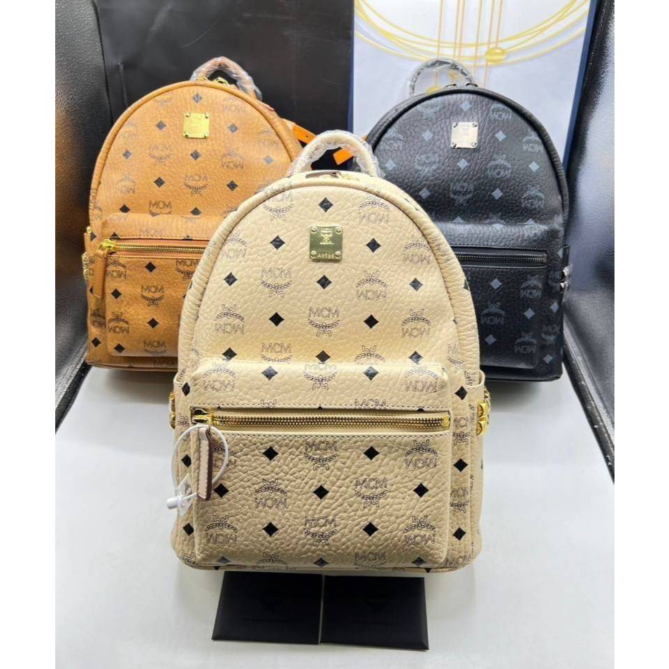 พร้อมส่ง กระเป๋าสะพายข้าง ผช งานไฮเอน 1:1ขนาด 26cm. MCM crossbody bag