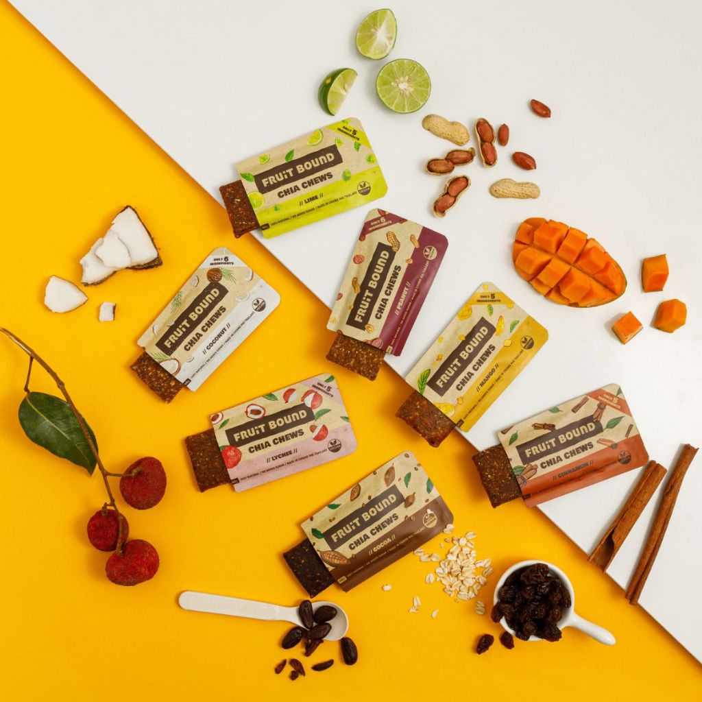 Fruit Bound ฟรุตเบานด์ ธัญพืชอัดแท่ง ขนมคลีน ขนมคนรักสุขภาพ ขนมวีแกน Healthy Snack Vegan Snack - รูปที่ 4