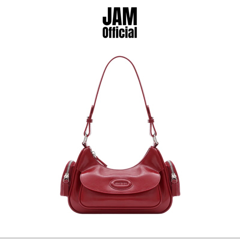 MUVA BAG_JAM OFFICIAL ♥️ กระเป๋าสะพายข้างสีแดง y2k♥️