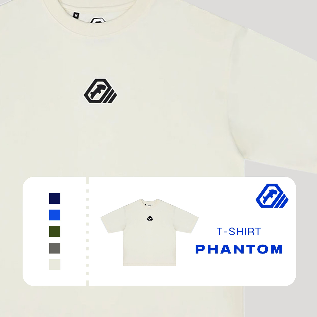 เสื้อยืด OVERSIZED ORIGINAL แบรนด์ RUDEDOG รุ่น PHANTOM