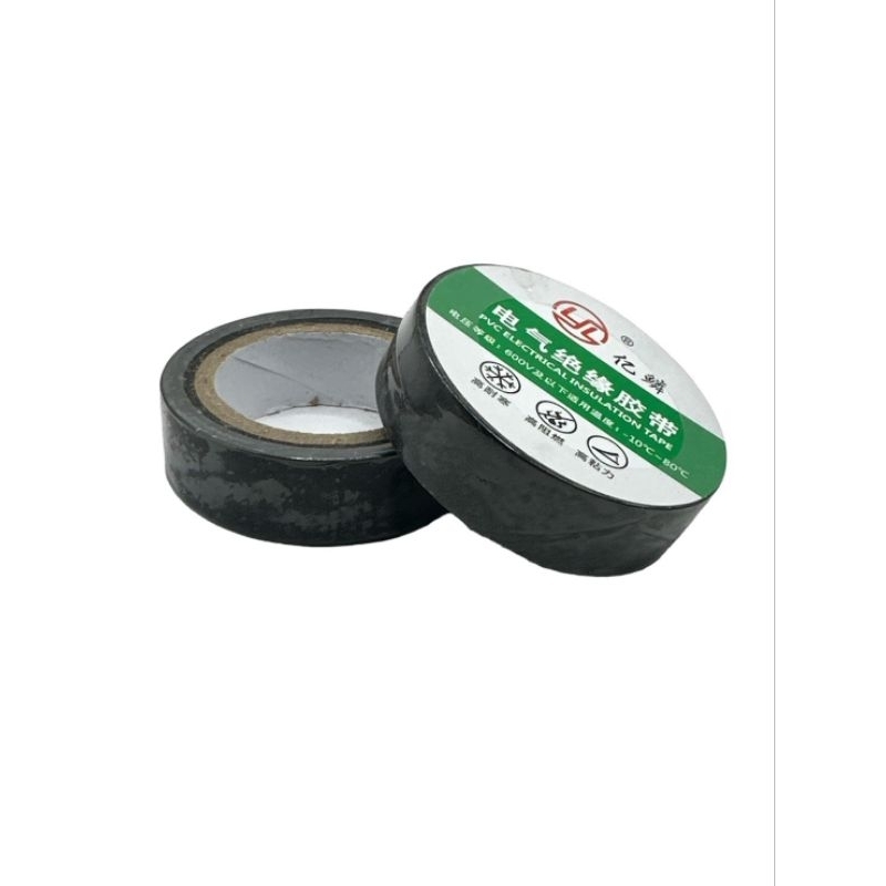 เทปพันสายไฟ เทปพันสายไฟหุ้มฉนวน PVC กันไฟ เป็นมิตรกับสิ่งแวดล้อม พลาสติกทนแรงกดทับ 9 เมตร เทป สีดำ – โปรปัง