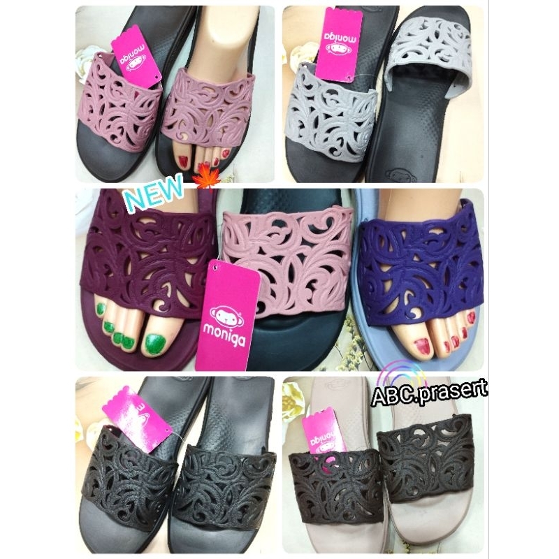 รองเท้า สวม MONOBO Moniga 4.3 ลายไทย สวมใส่สบาย