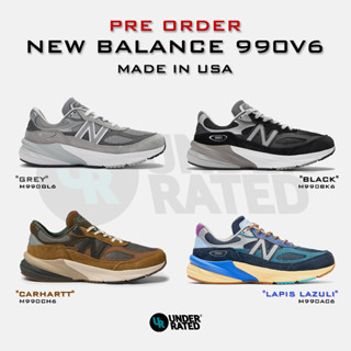 {พรีออเดอร์} รองเท้า New Balance 990v6 Grey, Black, Cream, G…