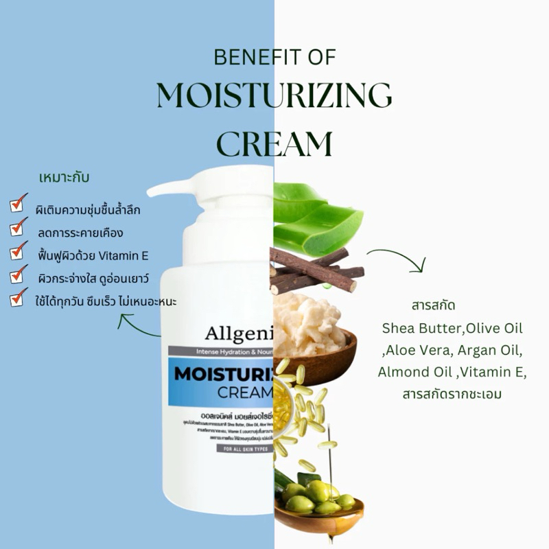 ครีมบำรุงMoisturizer Daycream& Night cream
