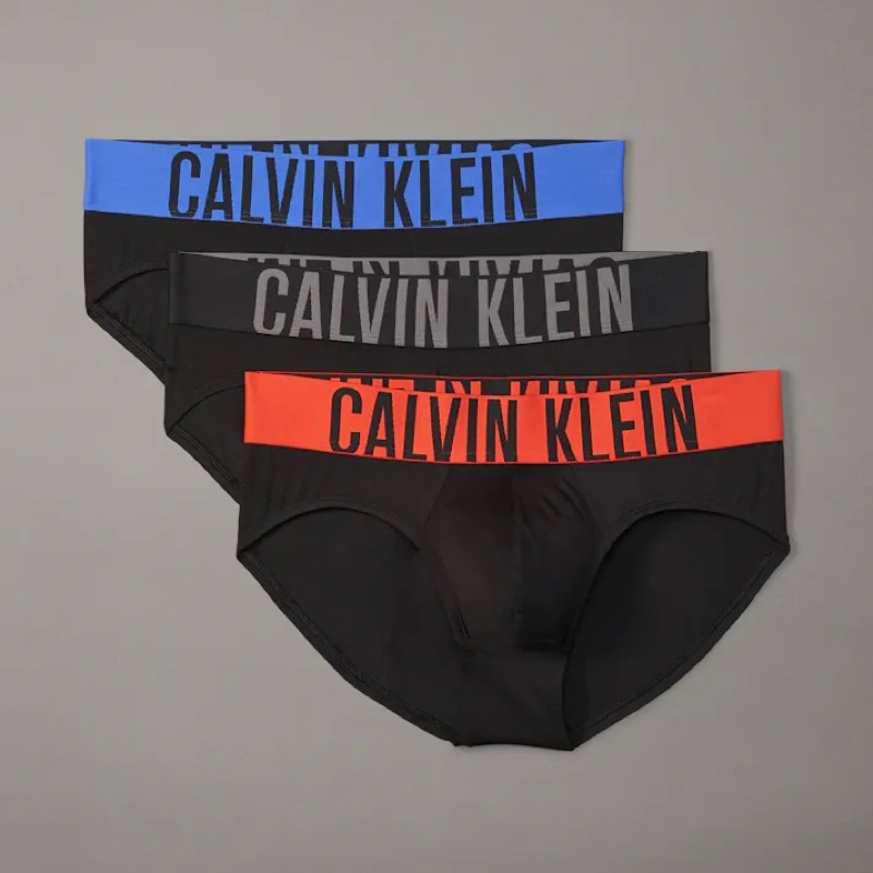 (ใช้โค้ดลด30% เหลือ 1533-1603) CK Intense Power Micro 3 Pack Briefs