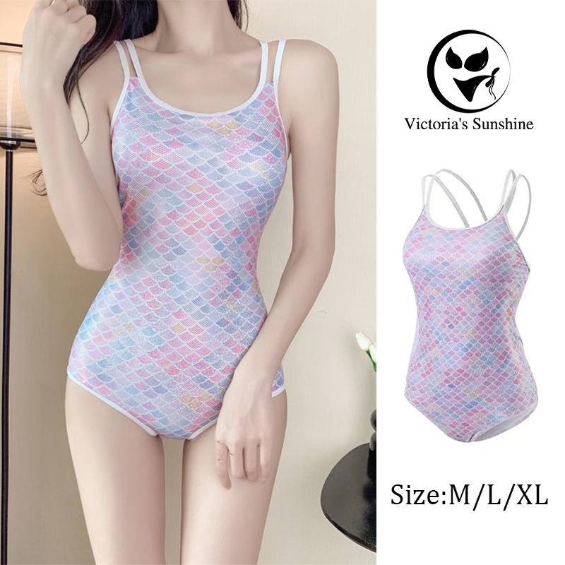 ชุดว่ายน้ำ วันพีช เงือก swimsuit สไตล์เซ็กซี่ swim ชายหาด#0403