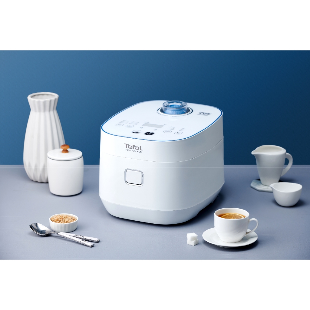 Tefal หม้อหุงข้าวไฟฟ้า รุ่น RK522166 1.5L Rice Xpress Fuzzy Logic 12 โปรแกรม ของแท้