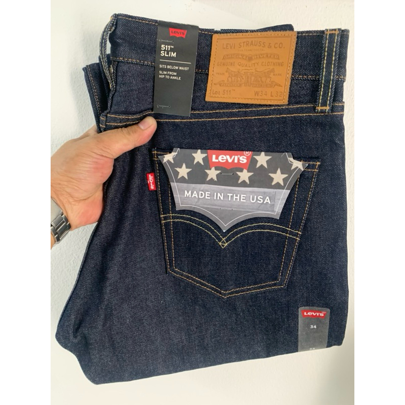 🇺🇸 Levi’s 511 bigE premium made in USA 🇺🇸 Size 34/32