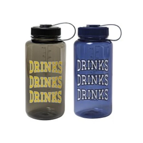 DRINKS WATER BOTTLE (NAVY/DARK GREY) 1000ml