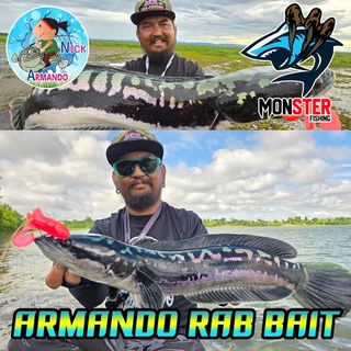 เหยื่อตกปลา เหยื่อยาง RAB BAIT แร๊ฟเบส ค่าย นิก อาร์มันโด้ NICK ARMANDO