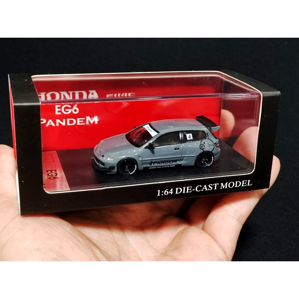 โมเดลรถ3d Honda civic 3door spoon 1/64 โมเดลรถ Honda civic EG6 spoon 1:64 โมเดลรถของขวัญ ราคา ok