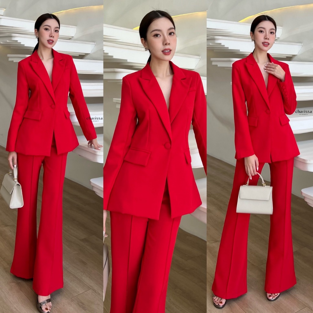 Charissa code 80020 แดง(Red)(*สอบถามสต๊อกก่อนกดสั่งน๊า)