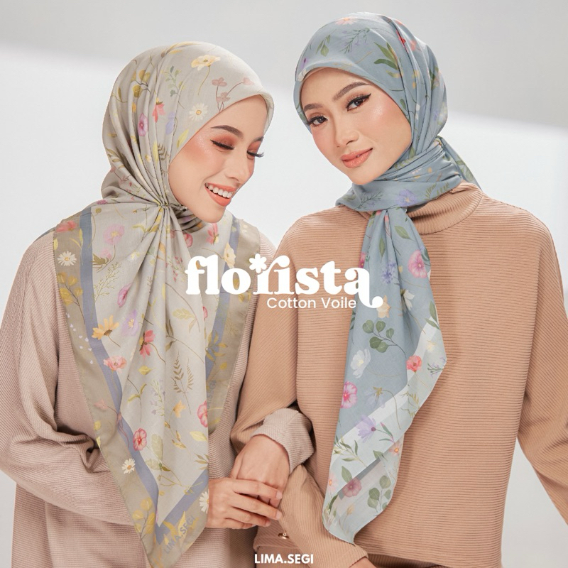 พร้อมกล่อง ผ้าคลุม Lema Segi รุ่น 𝐅𝐥𝐨𝐫𝐢𝐬𝐭𝐚 🌸 ผ้าฮีญาบ เพิ่มความเก๋มีสไตล์ให้ลุคของคุณ