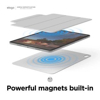 elago iPad Magnetic Folio Case เคสแม่เหล็ก Mini7 / Gen10 / Air M2 M3 M4 / Pro1,2,3,4,5,6 / Pro M4 M5