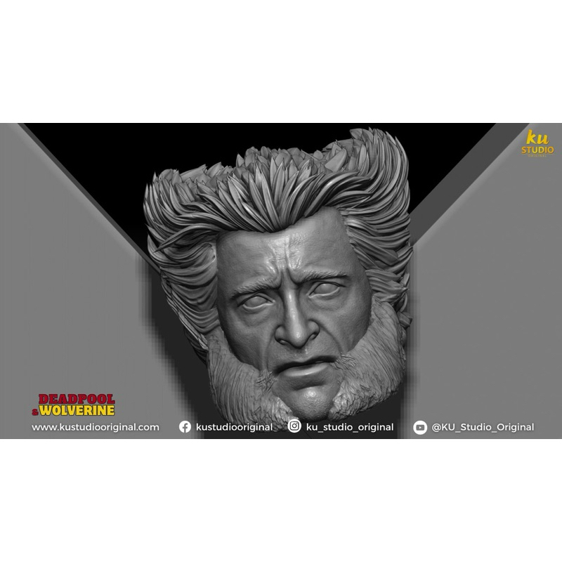 X Head Sculpt 1/12,1/10,1/6