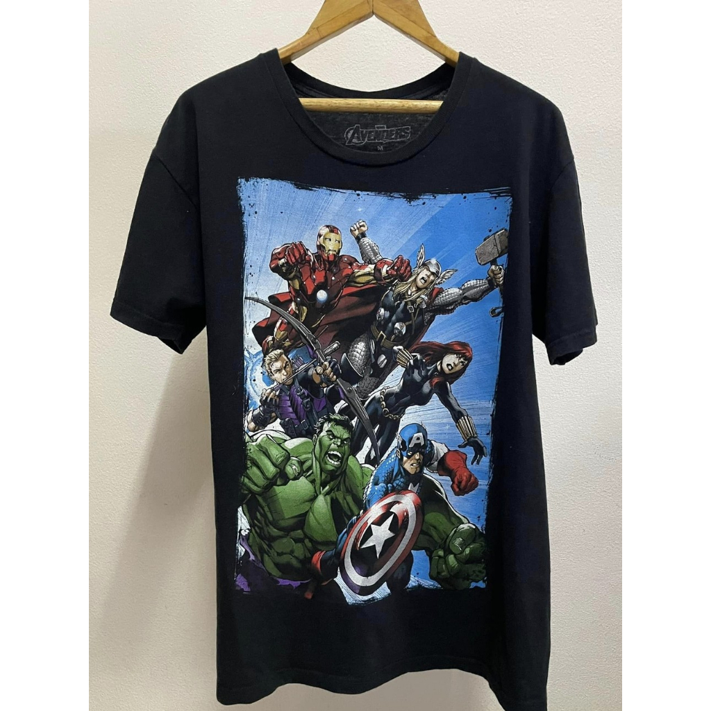 เสื้อยืด มือ 2 Avengers Marvel