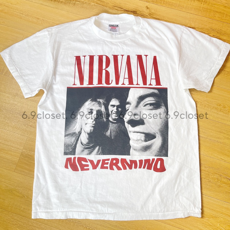 เสื้อNIRVANA  NEVERMIND @1992 AUSTRALIAN TOUR เสื้อวินเทจ เสื้อทัวร์ เสื้อวง เนอร์วาน่า