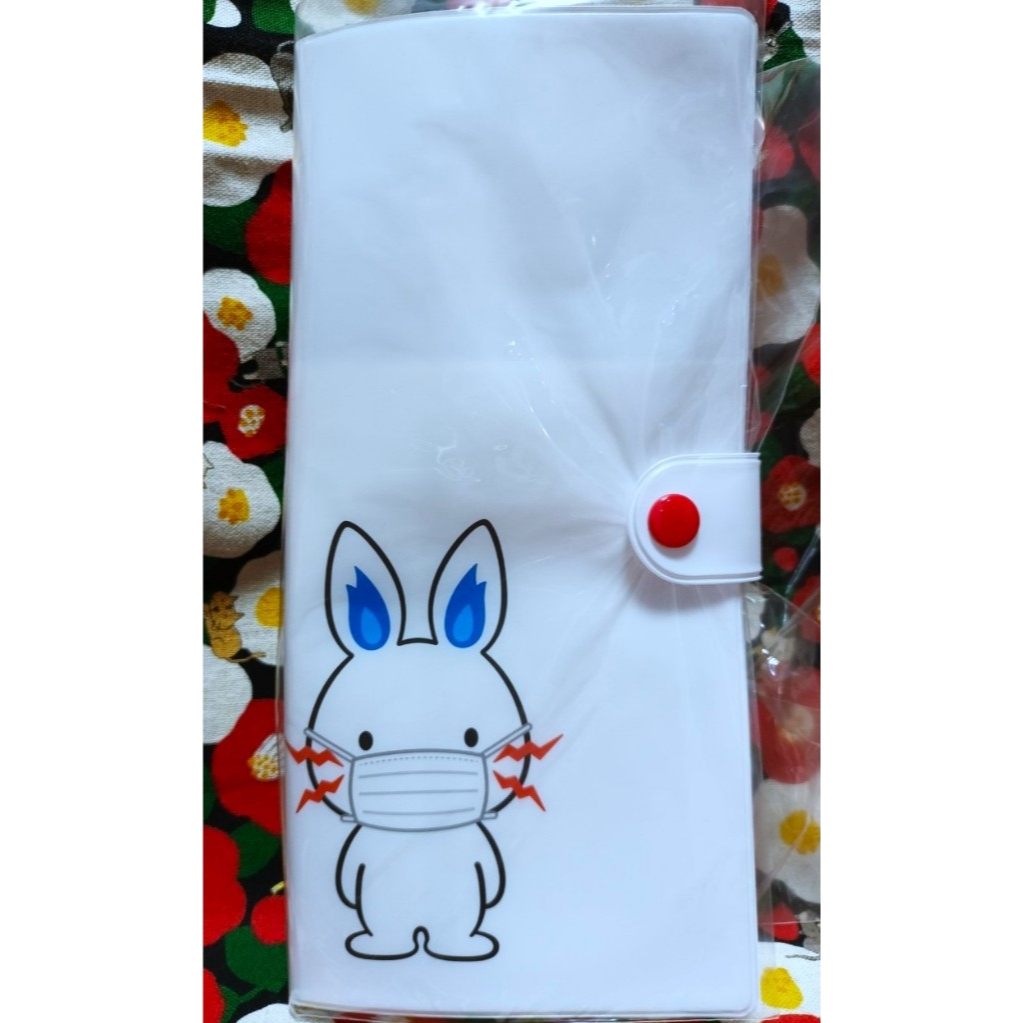 ซองใส่หน้ากาก ซองใส่แมส น้องกระต่าย TEPCO RABBIT MASK CASE  ใส่ตั๋ว เอกสาร ฯลฯ  จากญี่ปุ่น Size : 22.5 x 11.5 cm