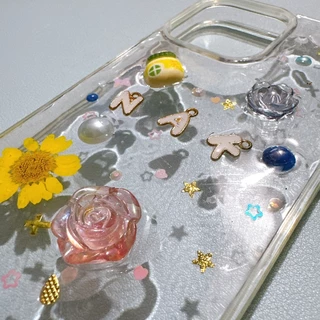 เคสใสหลังแข็งหนาพิเศษขอบนิ่ม ไอโฟน17,16,15,14,Air,PROMAX PLUS,13,12,11,XR,X,XS,XAS MAX งานDIY ตกแต่งเคสมือถือ