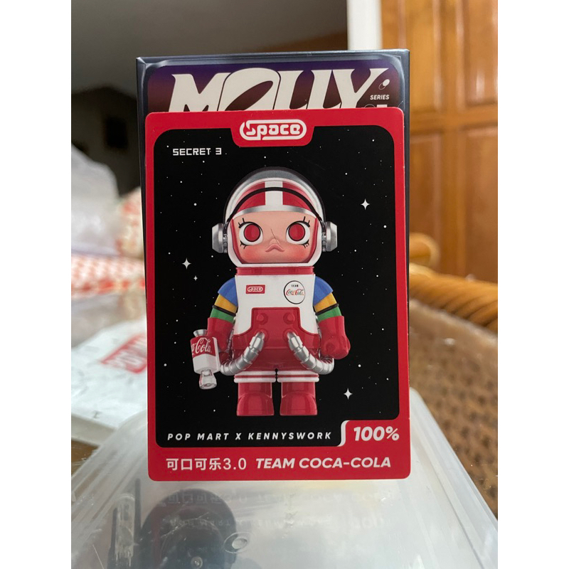 MEGA SPACE MOLLY 100% V3 Team COCA-COLA (Secret3) เช็คการ์ด ไม่แกะซอง 🔥โคดลด30%เก็บตอนเที่ยงคืน