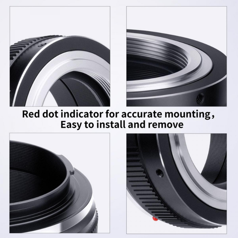 K&F M42-L Lens Adapter to Leica SL/T ,Sigma FP ,Panasonic S1 L-mount Camera (KF06.476)