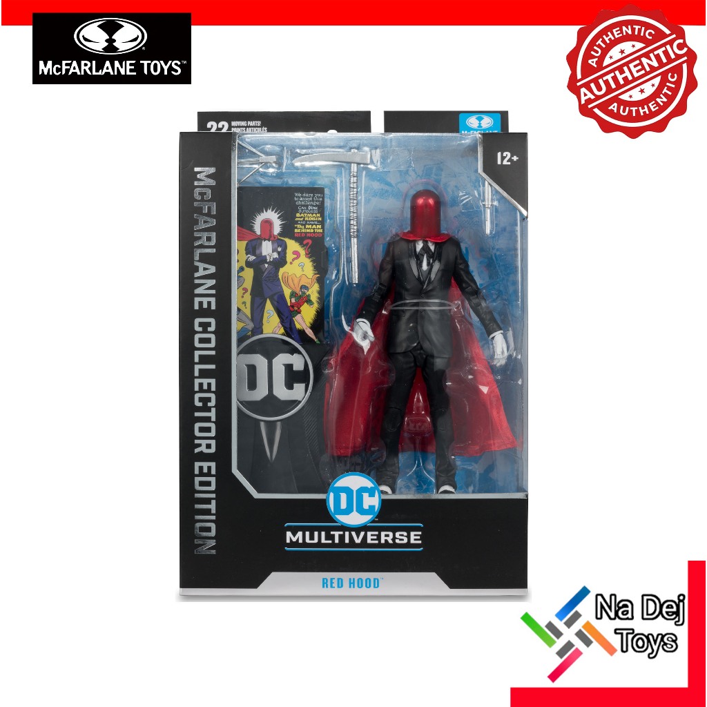 Red Hood Collector Edition DC Multiverse McFarlane Toys 7" Figure เร้ด ฮู้ด ดีซีมัลติเวิร์ส 7 นิ้ว ฟ