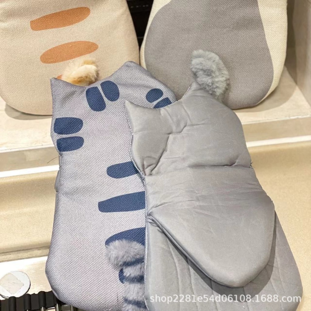 การ์ตูนแมวเตาอบถุงมือ Steamer Insulated ถุงมือหนาถุงมือเตาอบไมโครเวฟ  ราคาต่อคู่ ราคา ถูกที่สุด ดีลบีเคเค แกลเลอรีภาพที่ 5