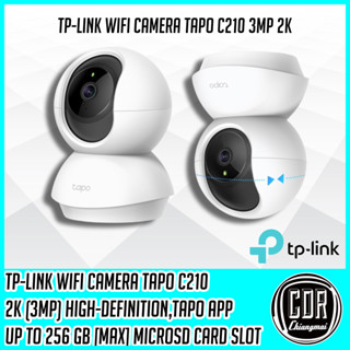 Tapo C210 ภาพคมชัด 3 MP Wi-fi Wireless IP Camera กล้องวงจรปิ…