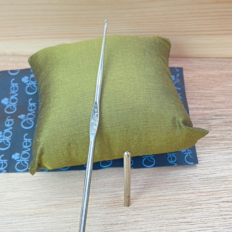 Clover - เข็มโครเชต์สแตนเลสทั้งด้าม Crochet Hooks Nickelled Steel  Made In Japan - รูปที่ 4