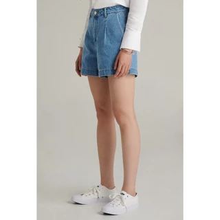 Mc JEANS กางเกงยีนส์ขาสั้น ผู้หญิง เอวกลาง MAJZ086 ผ้ายีนส์ 12 Oz