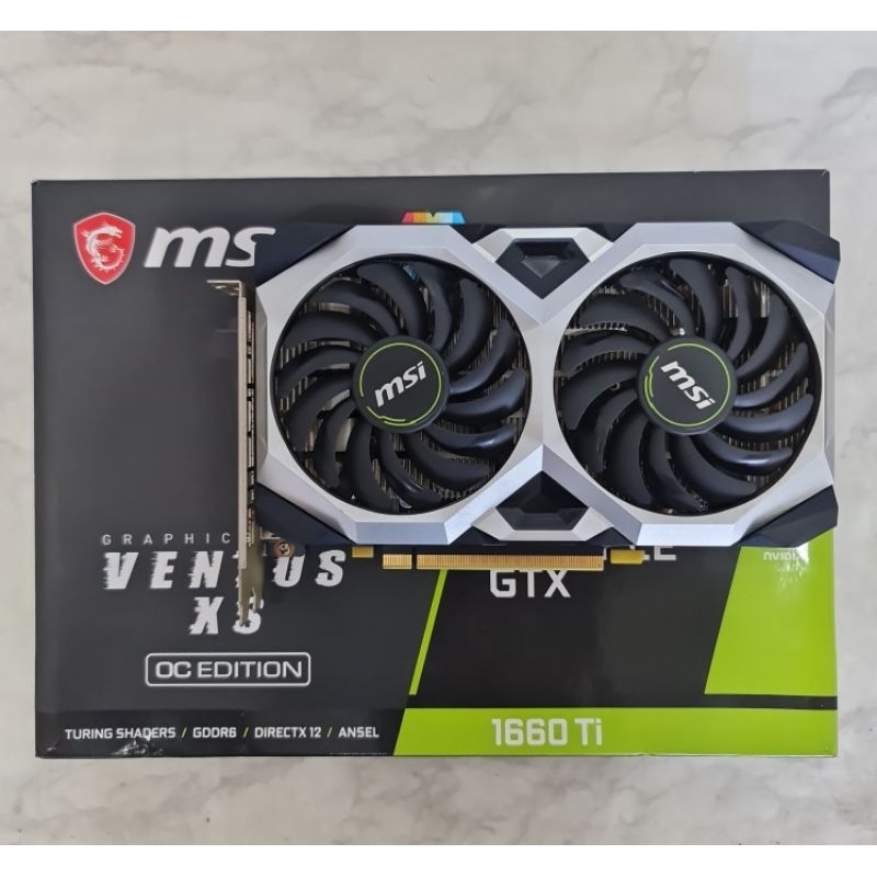 Msi GTX1660ti 6GB GDDR6 มือสอง