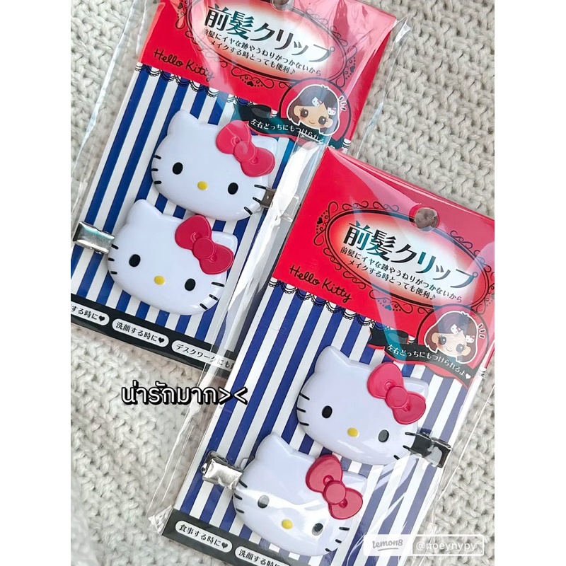 ร้านไทย พร้อมส่ง กิ๊บคิตตี้ SANRIO กิ๊บไอดอล กิ๊บติดผม kitty Hair Clip