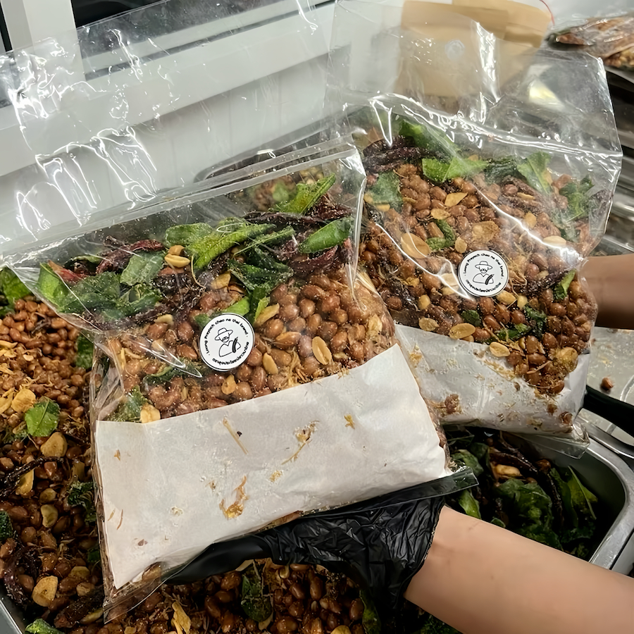 ถั่วทอดสมุนไพร รสต้มยำ ถุงใหญ่ ขนาด 1 kg - รูปที่ 4