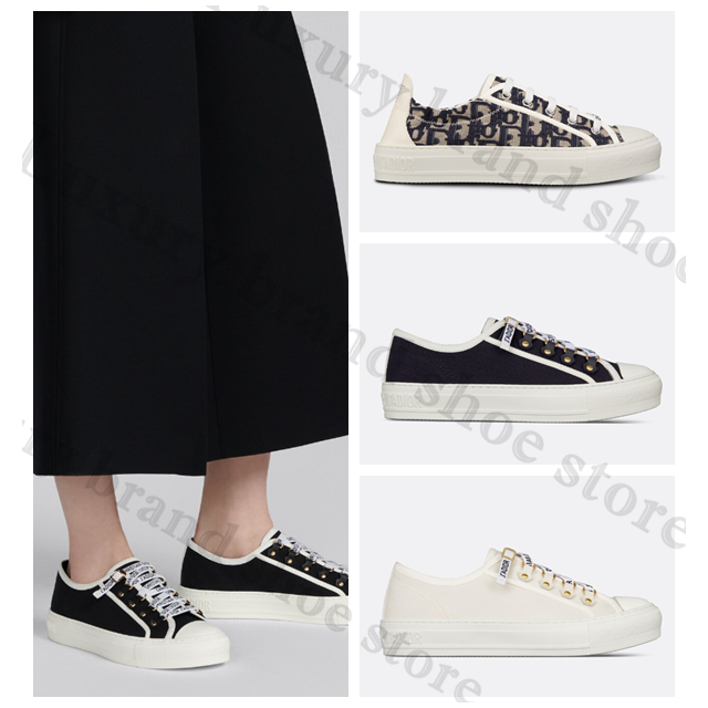 👟Dior, classic, Walk'n'Dior, ผู้หญิง, รองเท้าผ้าใบ, ของแท้💯