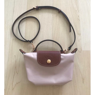 พร้อมส่ง * Longchamp Mini Pouch พร้อมชุดสายสะพาย