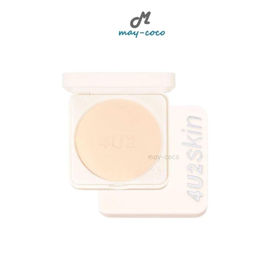 ถูก/แท้/มีไลฟ์ แป้ง 4U2 Pro Skin Longwear Foundation Powder SPF50+ PA++++ แป้งผิ