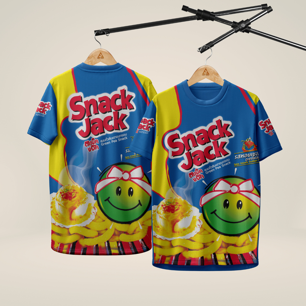 เสื้อกีฬา ลาย สแน็คแจ็ค 071