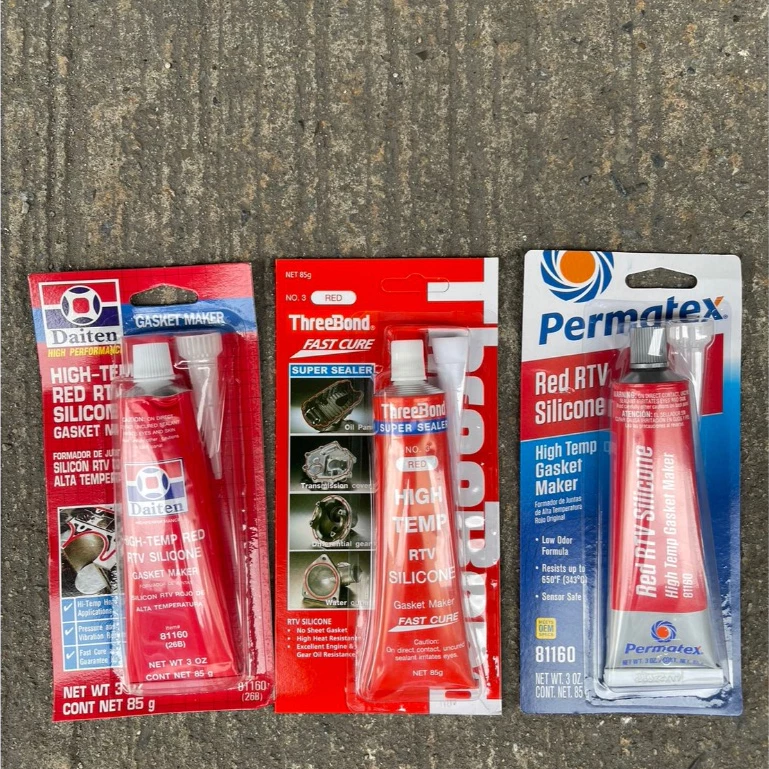 [ของแท้] กาวแดงทาประเก็น Daiten Permatex ThreeBond ทนร้อนทนน้ำมัน ใช้กับเครื่องยนต์ทุกชนิด ยึดติดทุกพื้นผิว