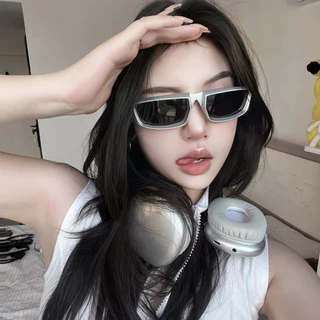 COD-ในไทย💖แว่นตาปั่นจักรยานแฟชั่น UV400ป้องกันรังสียูวี เทคโนโลยีอนาคต กันลมกันฝุ่น สุดเท่ Unisex-Kri